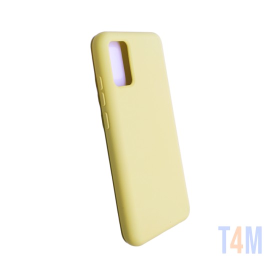 Funda de Silicona para Samsung Galaxy A02S Amarillo